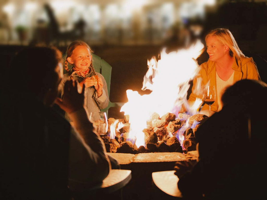 Bonfire at San Diego Beach