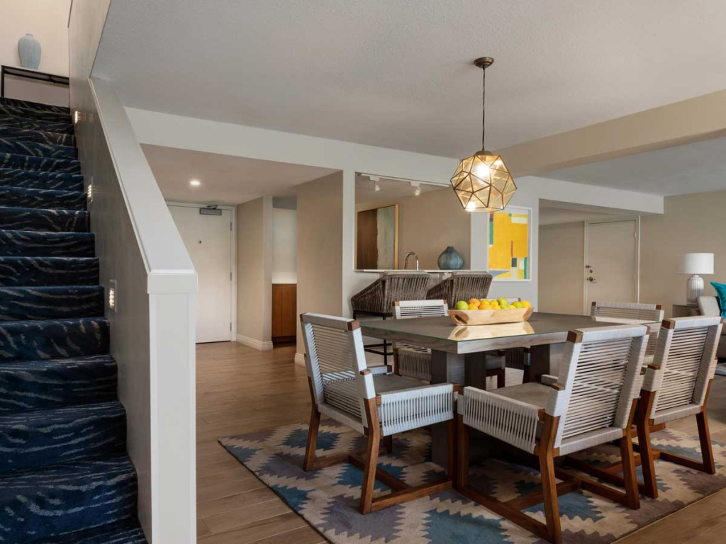Conrad Suite Living Room in San Diego Mission Bay Resort