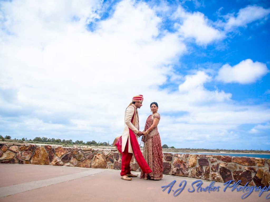 Indian wedding in San Diego Mission Bay