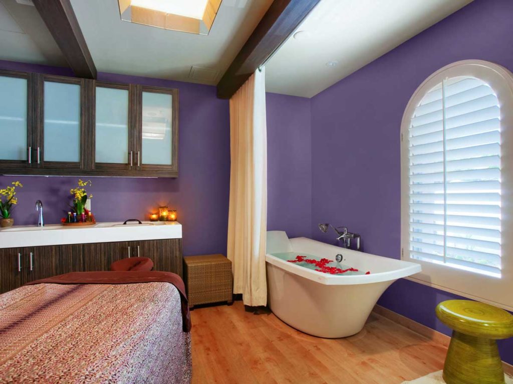 Spa room at San Diego Mission Bay hotel