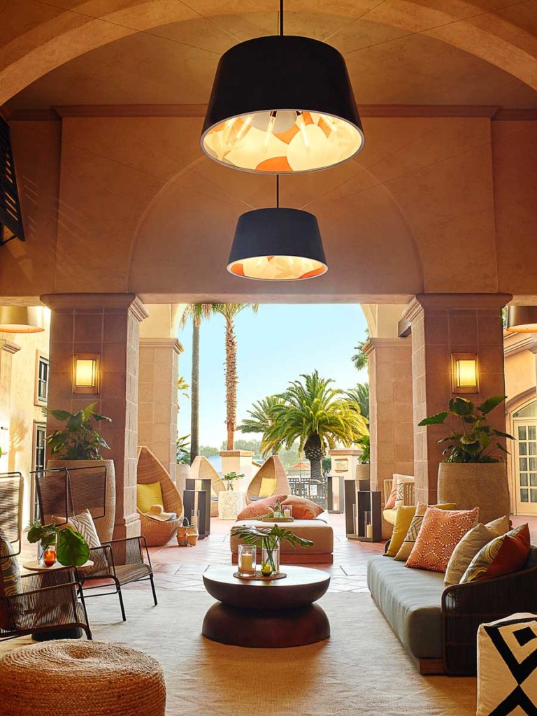 Mission Bay Resort lobby.