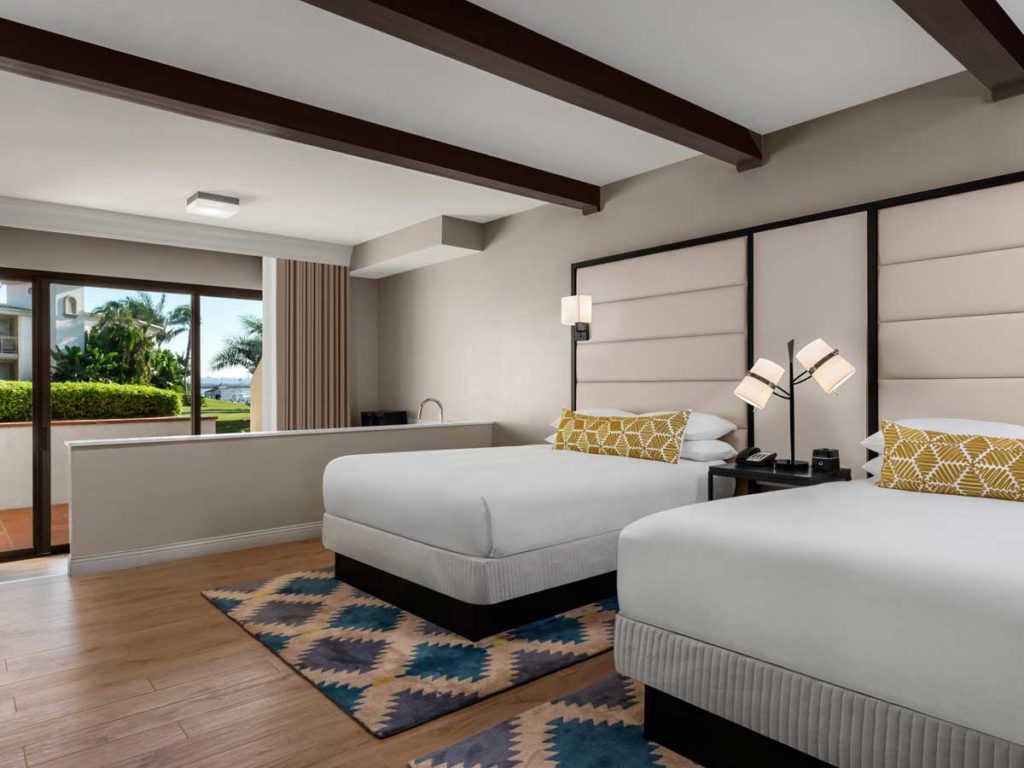 Two queen Studio Suite Garden Villa