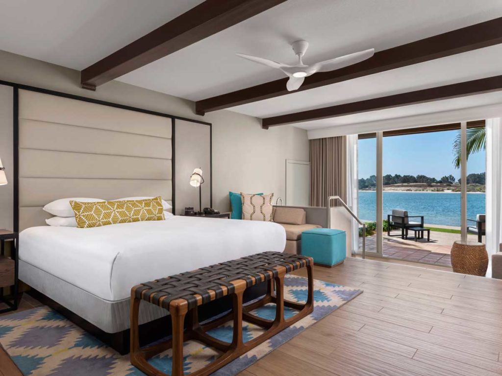 Oceanfront Guestroom In San Diego.
