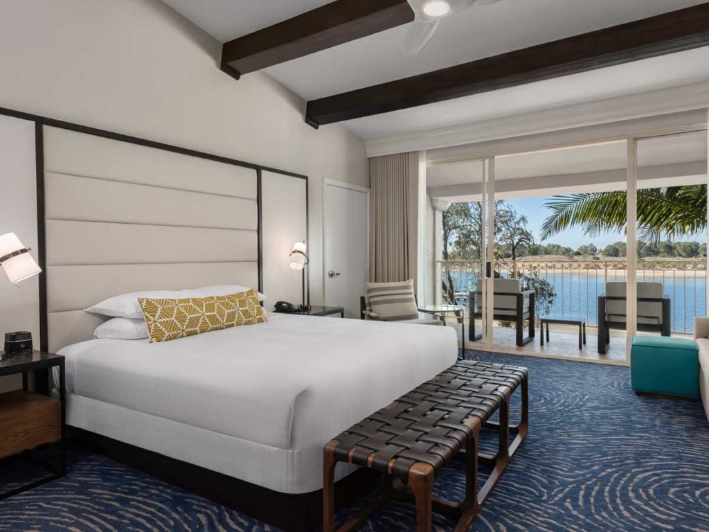 Guestroom With An Ocean View Balcony.