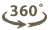 360 Degree Icon.