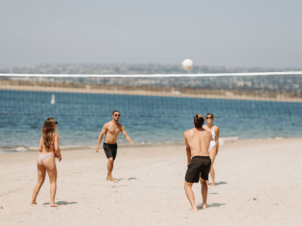 Beach Volleyball In San Diego