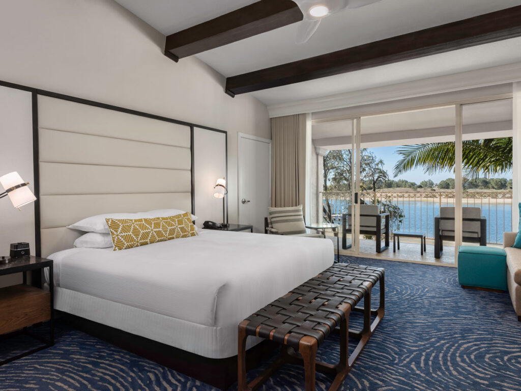 Suite Bedroom With An Ocean View