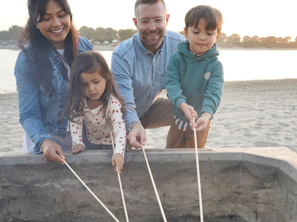 Family Roasting Smores