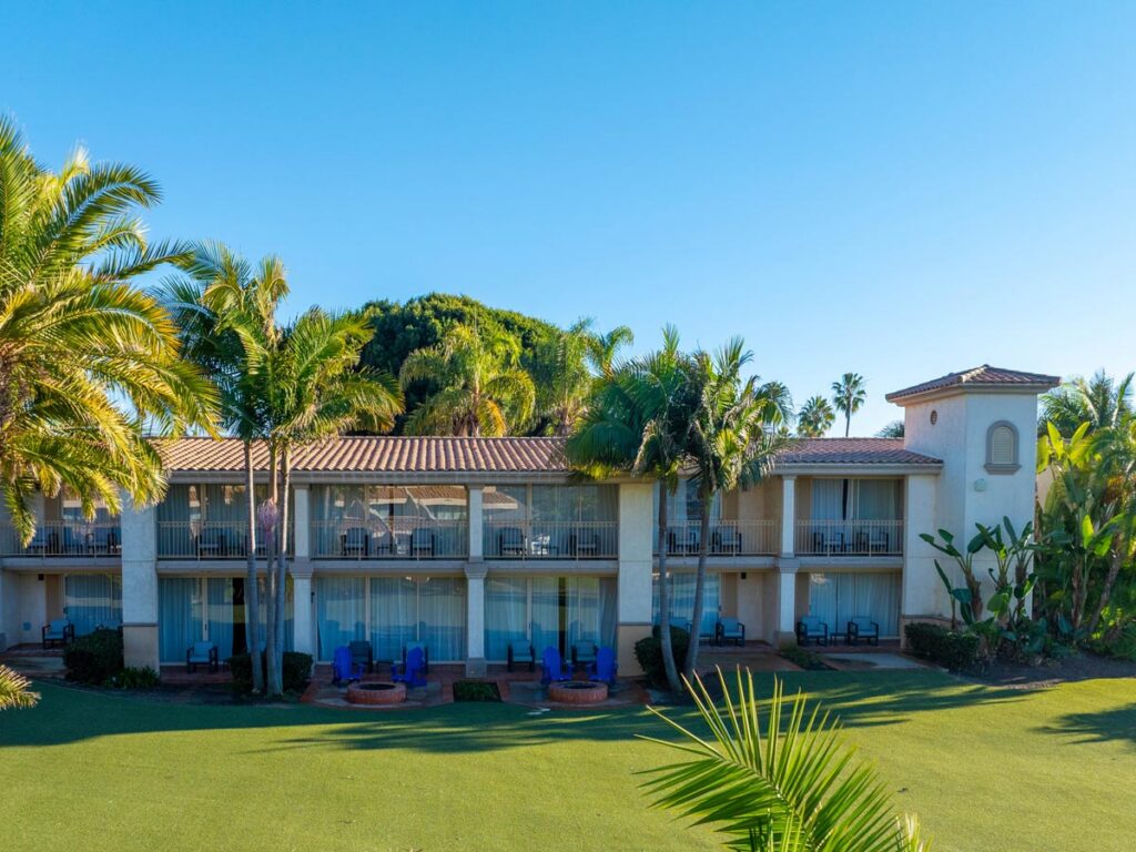 hotel build view from exterior