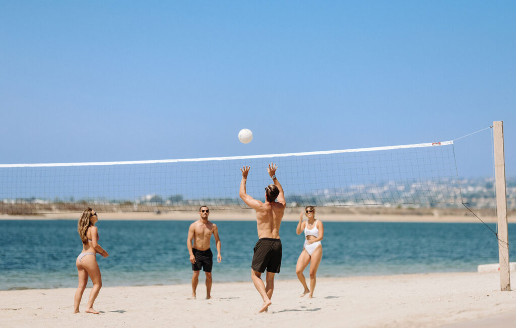 Beach Volleyball In San Diego